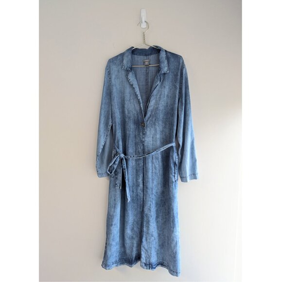 Lindex Long Lyocell Denim Jacket - Picture 5 of 13